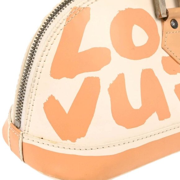 Louis Vuitton Beige Graffiti Alma Horizontal Handbag - Picture 6 of 16